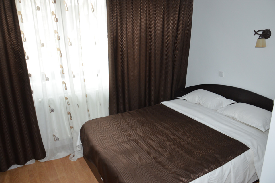 Camera cu panorama catre vf. Parang